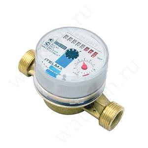 Счетчик холодной воды ITELMA Ду15, L110 без присоед к-та