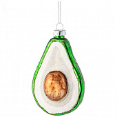 Ёлочная игрушка Авокадо 7,5*11,3см 