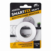 Сверхсильная монтажная лента W-con SmartFix HEAVY 1.5*150см прозрачная/36 121915 SFV1515T