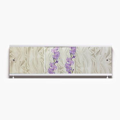 Экран под ванну Alavann Оптима Decor 1,5 м цвет № 052 Нежный шёлк 