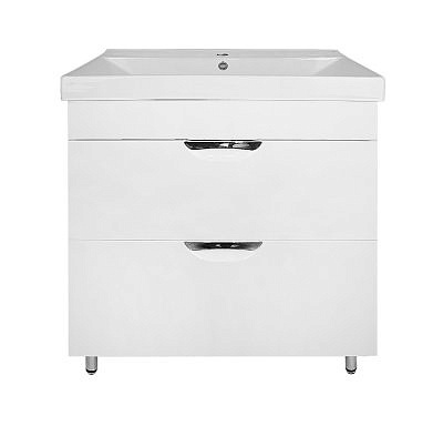 Тумба Стиль 80/2Н "Соло" с раковиной  Tempo 80  Стиль CS00091380