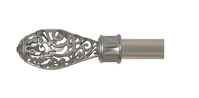 Наконечник ВЕРСАЛЬ СН-25-201-29 хром матовый комплект 2-х наконечников