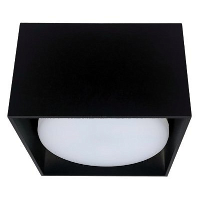 Светильник потолочный Feron 360 HL черный 12W GX53 41993