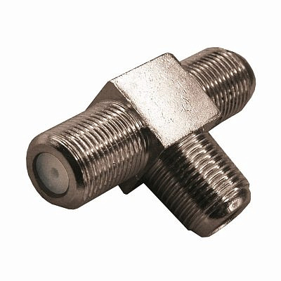 Соединитель кабеля тройник гнезда F  05-4204-4-7