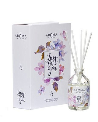 Aroma Harmony Диффузор-открытка "Весенние цветы" 50 мл