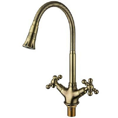 Смеситель для кухни Gappo G4089-4 бронза