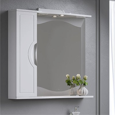 Зеркало -шкаф Monaco 80 лев /Alavann/