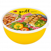 Миска GRILL MENU 2л с крышкой 59696