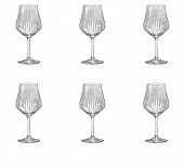Набор бокалов для вина TULIPA OPTIC 600мл 6 шт Crystalex CR600101TO