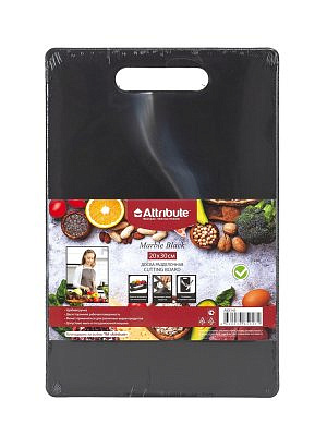 Доска разделочная MARBLE Black 20*30 см