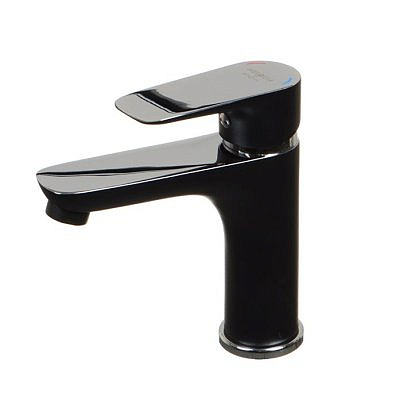 Смеситель для умывальника MELODIA Rumba Black картридж д.35мм MDV35320bk без гибкой подводки