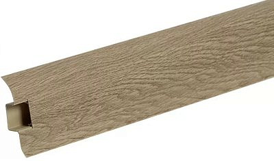 Плинтус напольный Дуб рустик с мягким краем 2,2