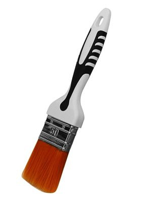 Кисть DECOR "Black White" декоративная 50х15мм ультрамягкий ворс 870-050