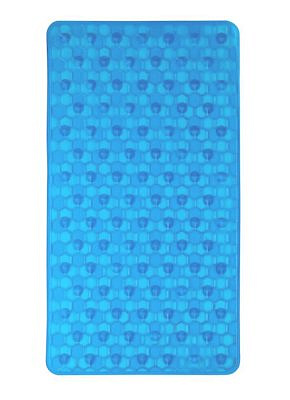 Коврик AQUA-PRIMA Соты 67*37см голубой