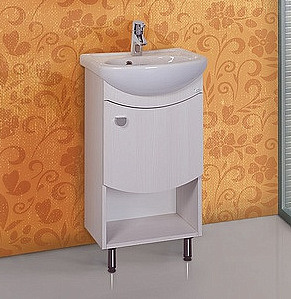 Тумба Оника Селена 45.01 бодега с раковиной Азов 45