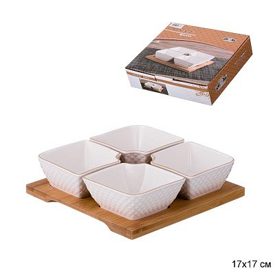 МЕНАЖНИЦА "ДИАМАНД ГОЛД" НА ПОДСТАВКЕ 17*17 СМ