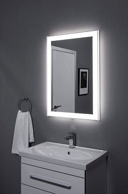 Зеркало Aquanet Алассио 12085 с LED подсветкой, 1200*850*32 мм, инфракрасный выключатель