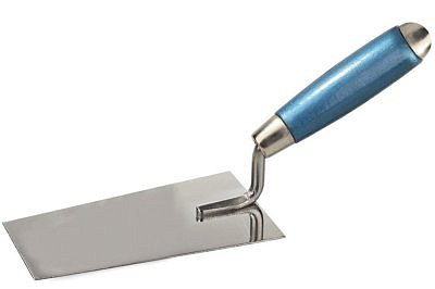 Кельма Трапеция нержавеющая сталь деревянная ручка 180мм КЕДР 050-0180