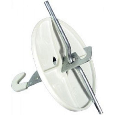 Крюк с розеткой потолочный РП-1 (крюк+стержень+крыш)