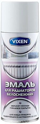 Эмаль для радиаторов отопления, аэрозоль 520мл VIXEN