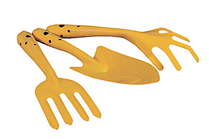 Набор садовый 3 предмета цельнометаллический 