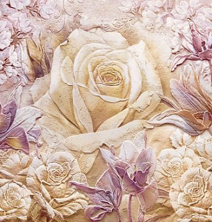 Фотообои Роза "Барельеф" 294*260