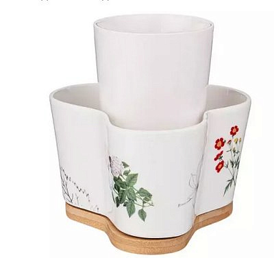 Подставка под столовые приборы BRONCO "Meadow" 11*11*15,5см 474-136