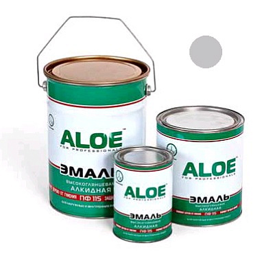 Эмаль ALOE ПФ-115 Серый 2кг
