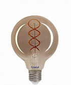 Е27  6W 1.8K 95х136 LOFT шар G95DSS филамент (нитевидная) дымчатая 684900 General 