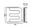 Полотенцесушитель Фокстрот TERMINUS 600*700 D32