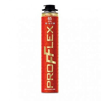 Пена проф. монтажная PROFFLEX PRO 65л Red