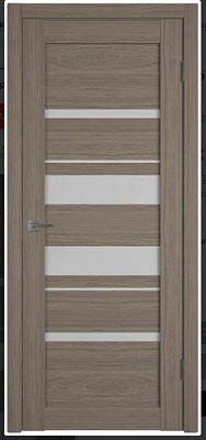 Дверь межкомнатная ВФД Atum Pro X29 Brun Oak 70 стекло  White Cloud