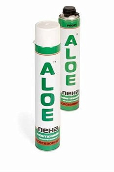 Пена монтажная АЛОЕ .всесез.750мл.
