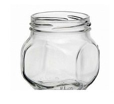 Банка стеклянная 0,20л ТО-66 Глория кубик 1/5787