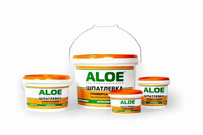 Шпаклевка универсальная (акриловая) 0,9кг ALOE