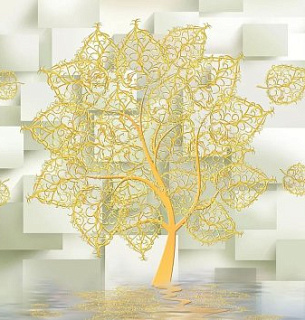 Фотообои Золотое дерево 294*260