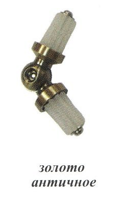 Эркер золото античное D16