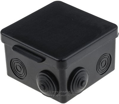 Коробка распаячная EKF ОП  80*80*50 IP54 с крышкой, 7 мембранных вводов КМР-030-031 723137