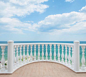 Фотообои D2-040 Балкон с видом на океан 300х270 см