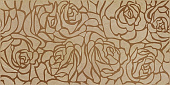 Serenity Rosas Декор коричневый 08-03-15-1349 20х40