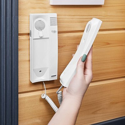 Домофон с трубкой и индикатором  REXANT 45-0347