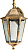 Уличный светильник Feron 6202 черное золото Е27*60W