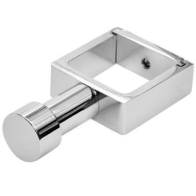 Вешалка-крючок для полотенцесушителя  с разъемным кольцом квадратного профиля ВКР 04