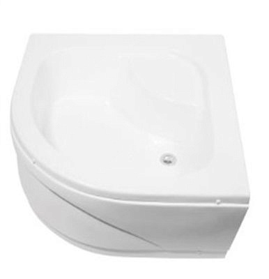 SEAN Поддон д/душ каб S-514 90*90*45 полукруглый высокий  с сиденьем