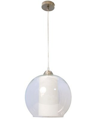 Светильник  ЭЛЕТЕХ Ладера + НСБ 72-60 М53 проз+опал.мат цилиндр/шнур проз./корпус металлик ИМ Светильник