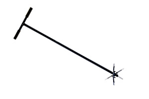 БУР САДОВЫЙ С 2-МЯ НАСАДКАМИ (1/5)