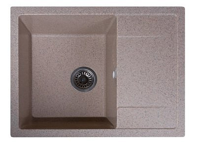 Мойка для кухни GranAlliance G-25 645х505мм цвет песок GranAlliance