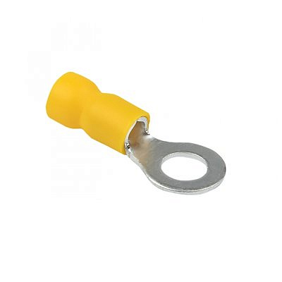 Наконечник кольцевой изол. НВИ  6,0-4,0 желтый  