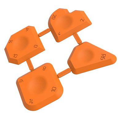 Набор шпателей DECOR для формирования швов 308-4000