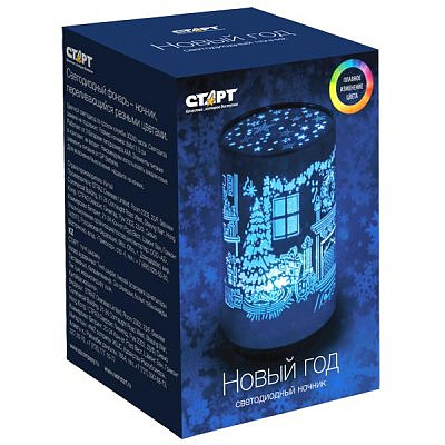 Ночник Старт NL 1LED "Новый год" (3хR03 нет в комплекте)
